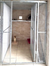 Cattery Facilities at Lakeside Kennels & Cattery, Dungloe, Co. Donegal, Ireland with spacious accommodation and outside exercise facilities